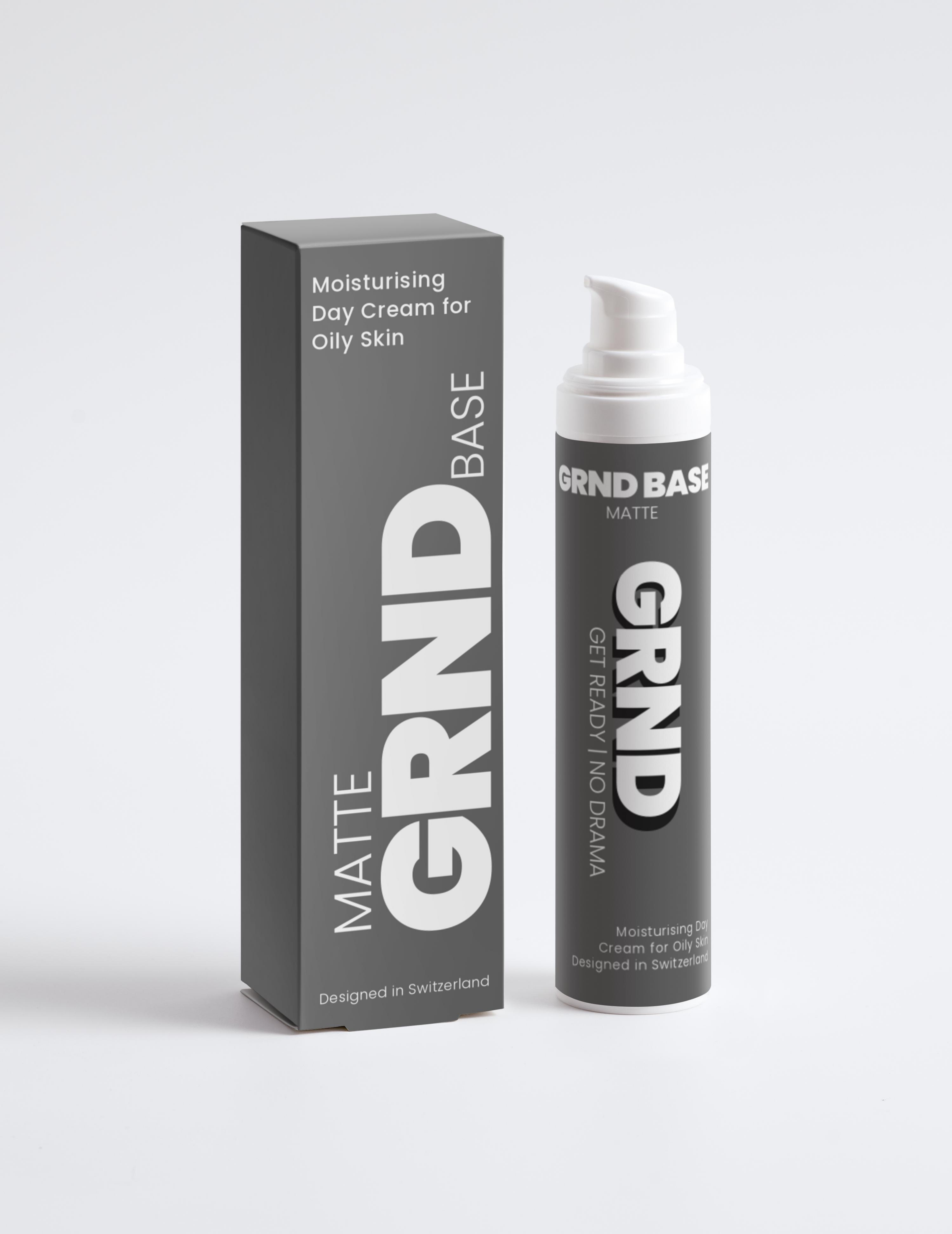 GRND BASE MATTE | Light Moisturising Day Cream