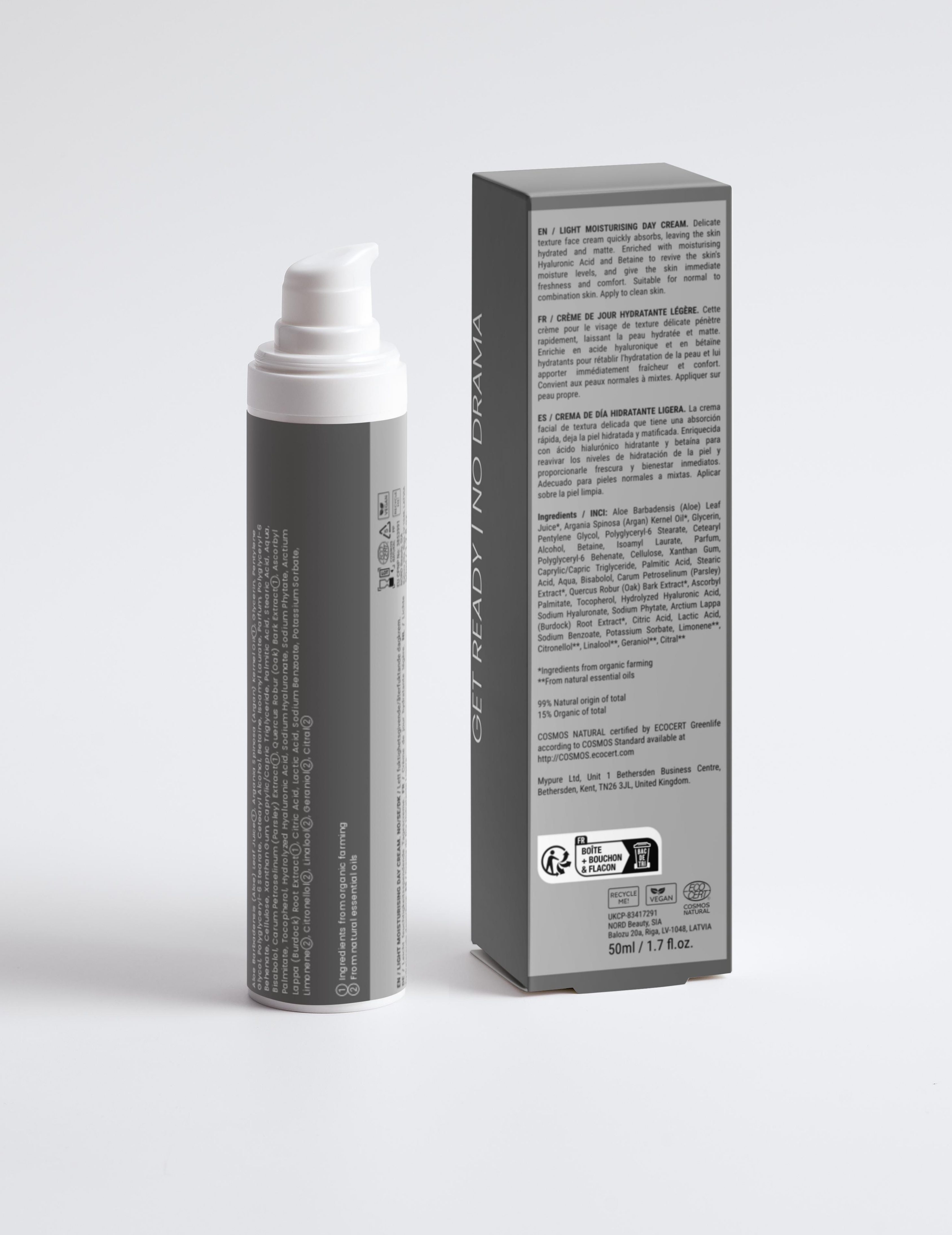 GRND BASE MATTE | Light Moisturising Day Cream