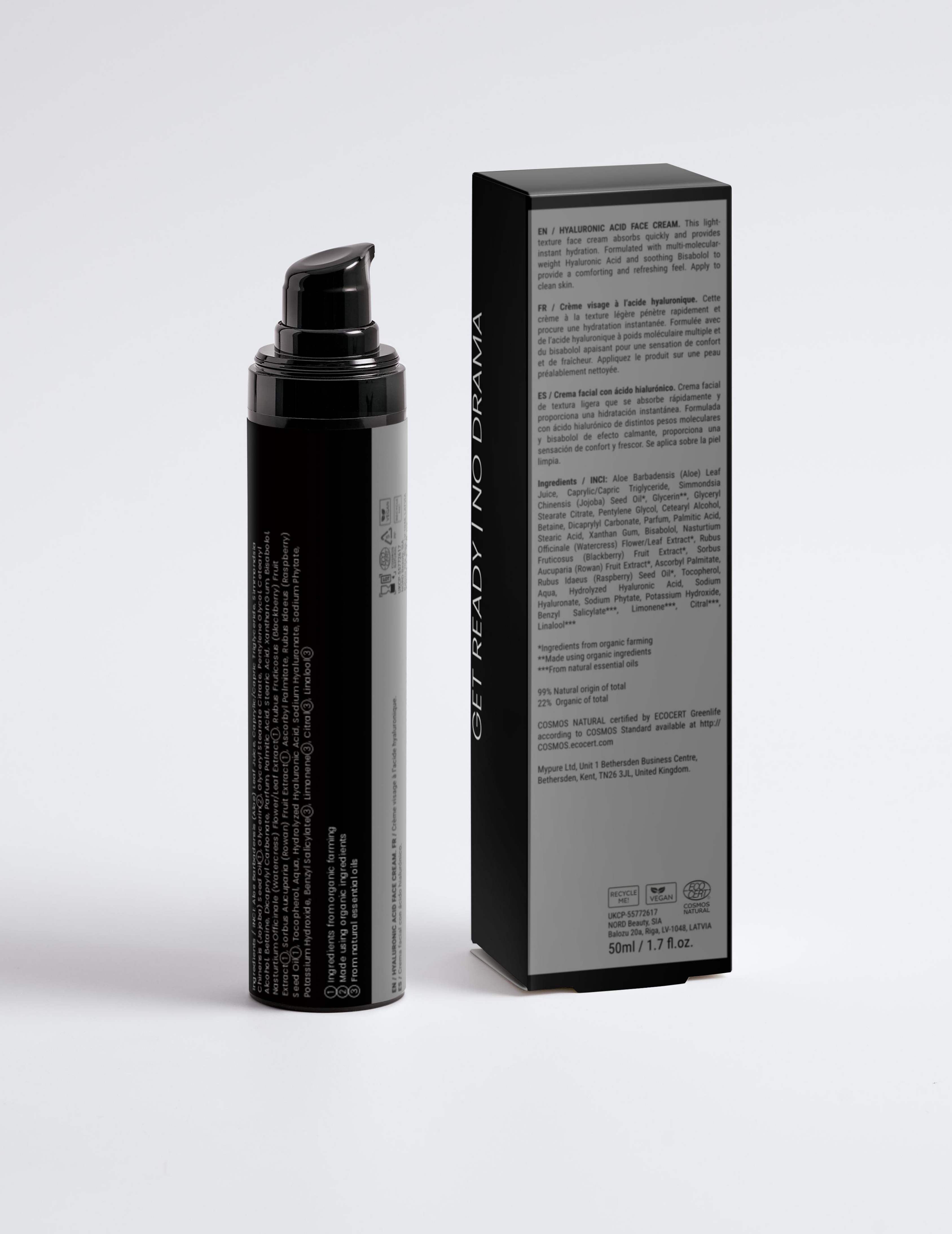 GRND BASE HYDRATE | Hyaluronic Acid Face Cream for Men